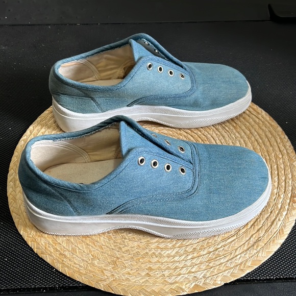 Lelli Kelly Platform Denim Jeans Canvas Sneakers size 41 - Picture 3 of 12